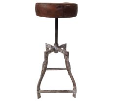 Pianokruk Vintage Leer 