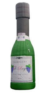 Opblaas Champagnefles