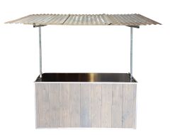 Golfplaatkraam Grey-Wash 