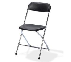 Klapstoel Zwart