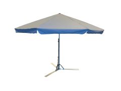 Parasol Ø4m Lichtgrijs