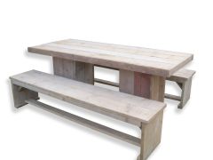 Bierbank-Set Steigerhout