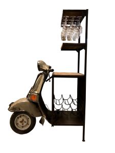 Scooter Wijnrek Vintage