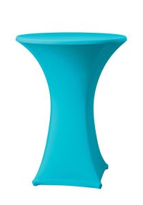 Statafelrok Stretch Turq.