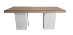 Tafel Lounge White Woody