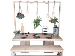 Deco Tafel Steigerhout