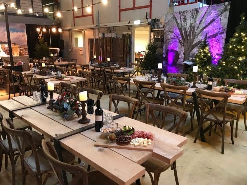 christmas huren toscane tafel 